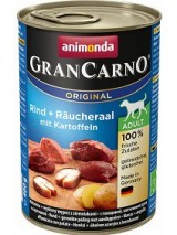 Animonda Karma GranCarno Original Adult Wołowina i wędzony węgorz z ziemniakami