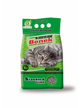 Certech Żwirek dla kota Super Benek Standard Zielony Las 10l