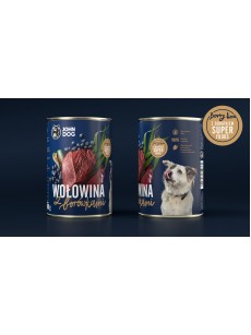 John Dog Karma mokra Berry Line Adult Wołowina z borówkami