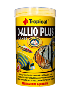 Tropical Pokarm dla ryb D-Allio Plus płatki 1000ml