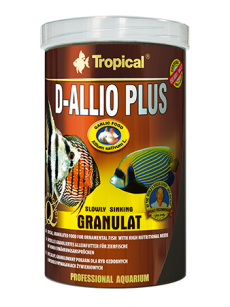 Tropical Pokarm dla ryb D-Allio Plus granulat 1000ml