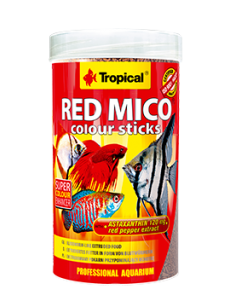 Tropical Pokarm dla ryb Red Mico Colour Sticks 100ml