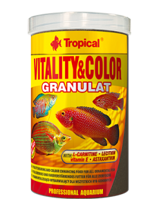 Tropical Pokarm dla ryb Vitality & Color granulat 1000ml