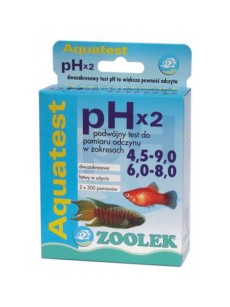 Zoolek Test akwariowy pHx2